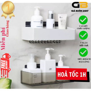 Kệ Đựng Đồ Nhà Tắm Dán Tường Hình Chữ Nhật , Kệ Để Đồ Nhà Tắm