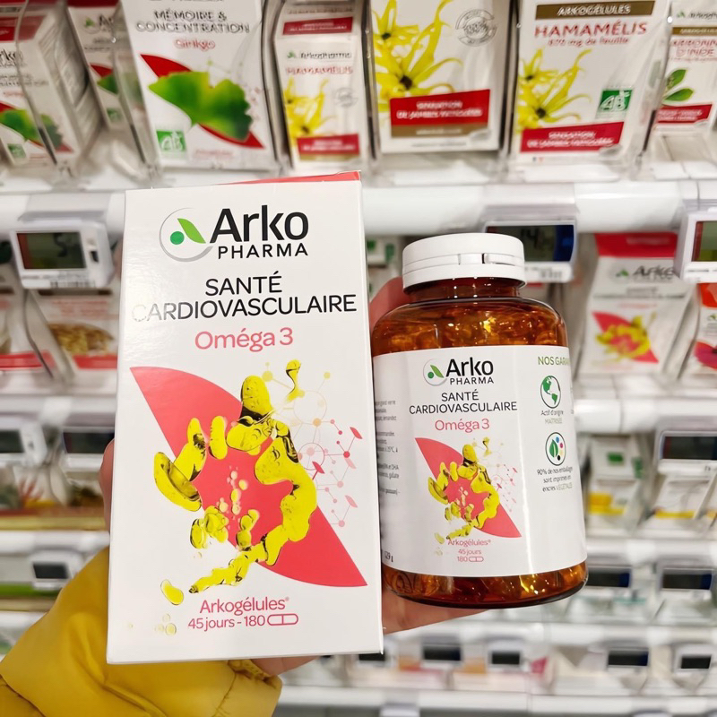 Viên Uống Omega 3 Arko Pháp 180v