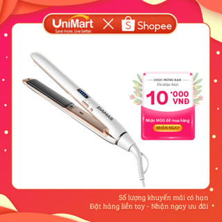 Máy Uốn Tóc, Máy Ép Và Duỗi Tóc Đa Năng Damas DH6210 Hàn Quốc - Thanh Gốm Ceramic Cao Cấp Giữ Nếp Tóc Dài Lâu - UniMart