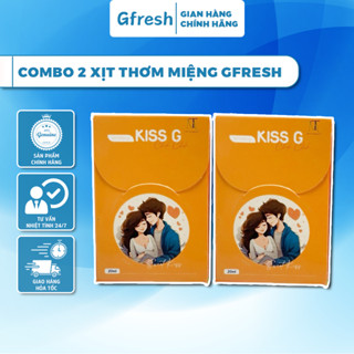 (Combo 2 Lọ) Xịt Thơm Miệng Gfresh Chik Chik - Chai Xịt Thơm Miệng Hương Tự Nhiên Kết Hợp Bạc Hà Sạch Miệng Mát Lạnh