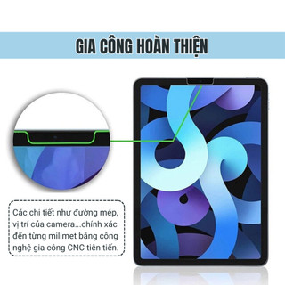 Kích Cường Lực iPad 9D Đủ Dòng iPad Gen 11 10 9 8 7 6 5, Case iPad Air 4 5, Pro 11 inch, Mini 4 5 6 7 Cảm ứng Mượt