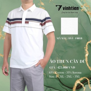 Áo Thun Polo Nam Vải Cotton Sorona Regular Fit Vĩnh Tiến 425 - Nhiều Màu