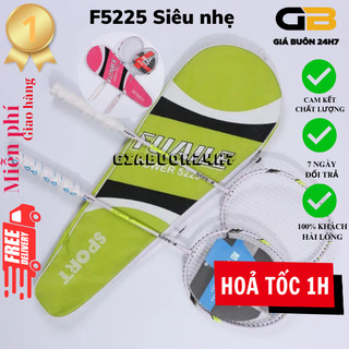 Vợt cầu lông đôi giá rẻ siêu bền đẹp căng sẵn 8-9kg tặng kèm bao đựng, vợt cầu lông cho học sinh sinh viên,có vượt hồng