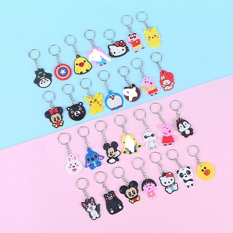 Combo 10 Móc Khóa Cute Dễ Thương (giao ngẫu nhiên) đồ 1k