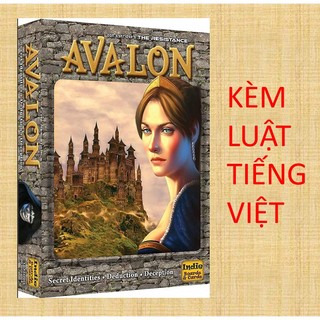 TRÒ CHƠI BOARD GAME THE RESISTANCE AVALON - [BẢN TIẾNG ANH]