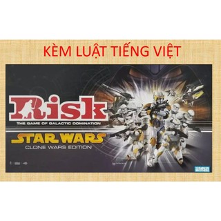 trò chơi dàn trận chiến thuật RISK : Starwars clone wars - chiến tranh các vì sao - phiên bản tiếng anh