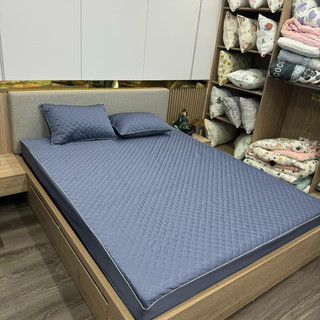 Bộ ga trần phi lụa 3 món trần trám sang trọng