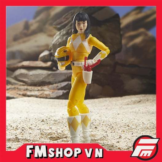 (CÓ SẴN) MÔ HÌNH NHÂN VẬT LIGHTNING COLLECTION POWER RANGERS YELLOW RANGER