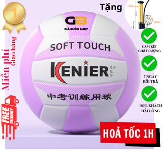 Bóng chuyền da Kenier chất lượng cao size số 5 đánh êm không đau tay