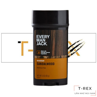 Lăn khử mùi every man jack sandalwood 85gr