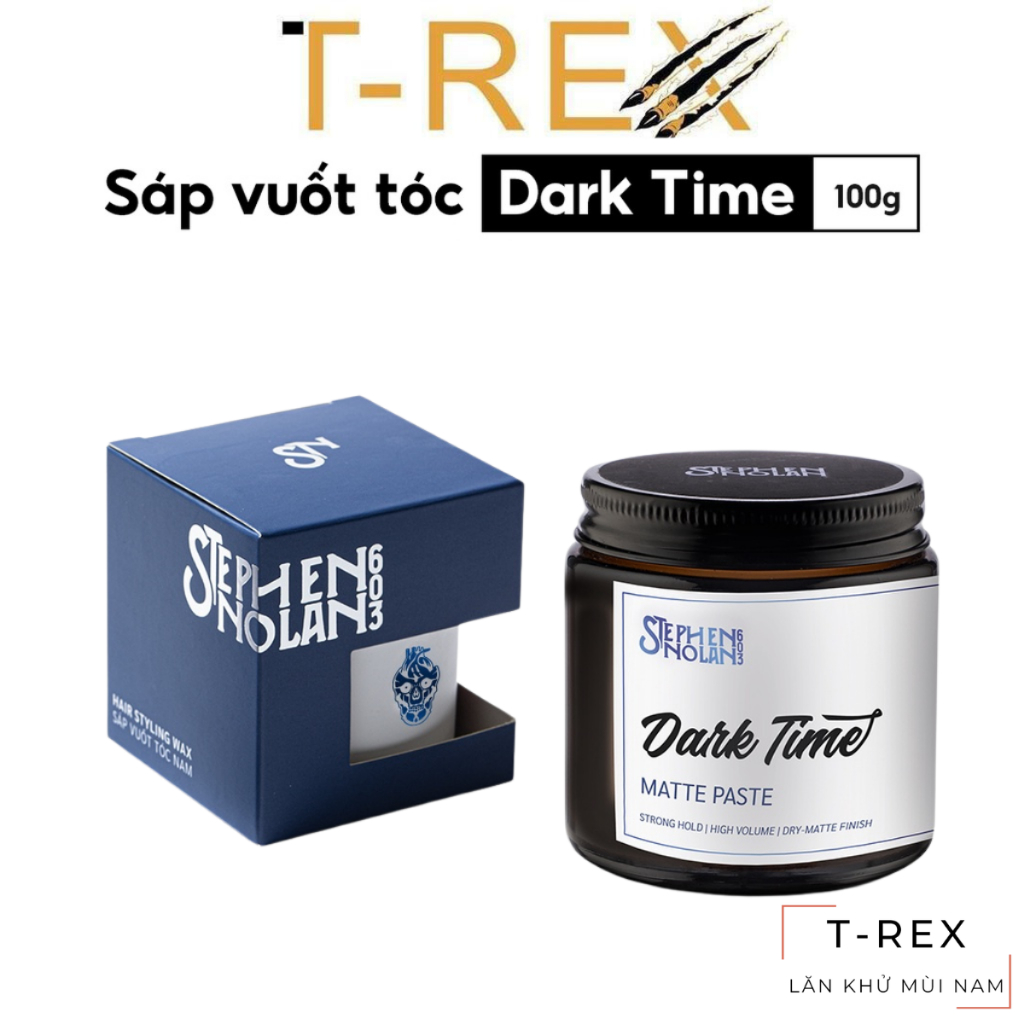 Sáp Vuốt Tóc Stephen Nolan 603 - Dark Time Matte Paste 100Gr