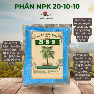 Phân bón hỗn hợp npk 20-10-10 - 1kg