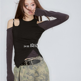 Áo top-another me iris x tril series is72161 hàng sẵn - original design]