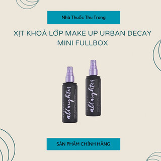 Đủ bill sephora - xịt khoá lớp make up urban decay minisize fullbox 15ml