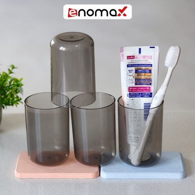 Cốc nhựa Enomax dùng để đánh răng, uống nước, chất liệu ABS an toàn cho sức khỏe, chịu nhiệt tốt (Eno 0172)