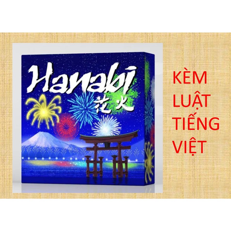 BOARD GAME HANABI- TRÒ CHƠI BẮN PHÁO HOA