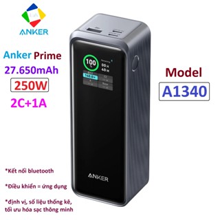 Pin Sạc dự phòng Anker Prime 27.650mAh A1340 (250W)