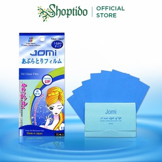 Film thấm dầu Jomi Nhật Bản Oil Clear Film Japan Jomi gói 70 tờ NPP Shoptido