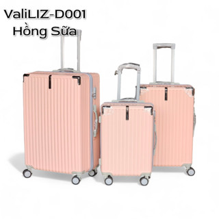 Vali kéo du lịch CÓ MÓC TREO size 24/Size20 Cao Cấp PC- Chống Vỡ Chống trộm Chống va đập, - Chính Hãng - BH 05 NĂM -D001