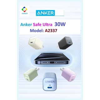 Củ Sạc Anker Ultra 30W A2337 Thích hợp cho IP15 | Công Nghệ Gan PD QC IQ3