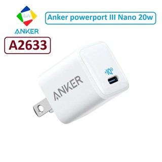 Củ Sạc 20W Anker Powerport III Nano A2633 và Cube A2149 