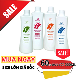 Oxy trợ nhuộm tóc KP Maia collagen giảm xót 1000ml