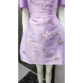 Đầm đá tím tiệc