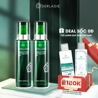 Combo 2 Xịt 4in1 Loại Bỏ Mụn, Mờ Thâm, Giảm Viêm Nang Lông Derladie Herbal Extract Body Solution Mist 150Ml