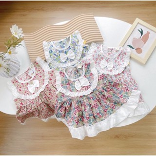 Váy đầm hoa nhí mùa hè cho bé. Đầm xòe hoa nhí dễ thương cho bé gái