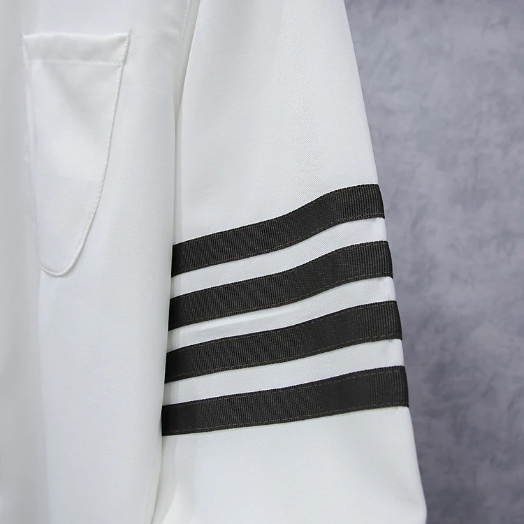 Áo Sơmi Dài  Viền 2 Bên Vai Dọc Tay Đen Trắng Chất Liệu Thoáng Mát Thoải Mái, Áo sơmi thời trang Nam nữ Đi chơi | BigBuy360 - bigbuy360.vn