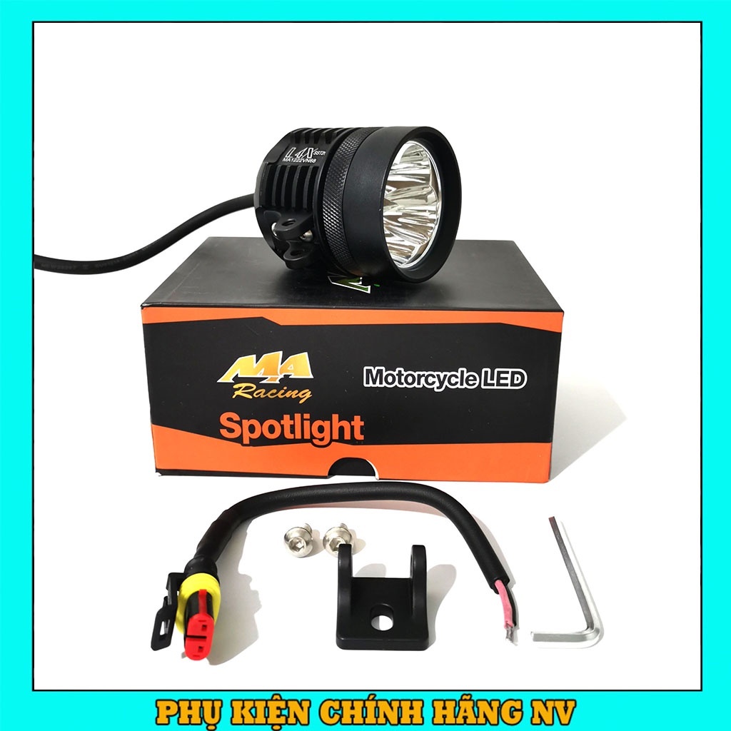 Đèn Trợ Sáng L4X SST20 Chính Hãng MA Racing Kính Tím