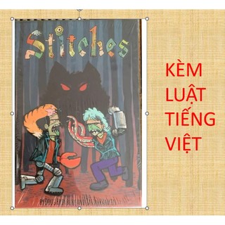 TRÒ CHƠI BOARD GAME HỘI NHÓM STICHES - ĐẠI CHIẾN QUÁI VẬT