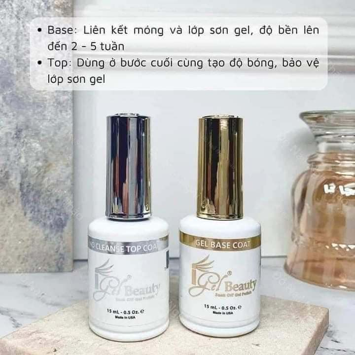 Base Top Igel chính hãng 15ml cao cấp