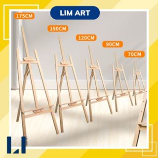 Giá vẽ tranh lắp ráp bằng gỗ cao 90/120/150/175cm. Kệ vẽ tranh, trưng bày sản phẩm, bảng hiệu