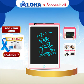 Bảng viết tự xóa thông minh cho bé GODWELL  3d đơn sắc bảng 8 Inch màn hình Lcd đồ họa bút dạy học _BV01