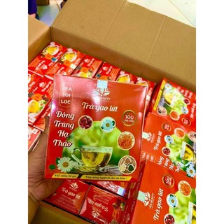 Hộp 600g Trà túi lọc đông trùng hạ thảo Yến beauty
