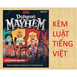 Board Game Dungeon Mayhem & Dragons/ mở rộng Battle for Baldur's Gate