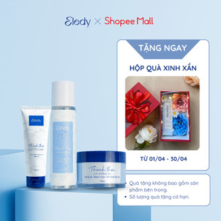 Bộ chăm sóc da khô, da nhạy cảm Thảnh Thơi ELEDY dưỡng ẩm mịn, sáng da, ngừa mụn