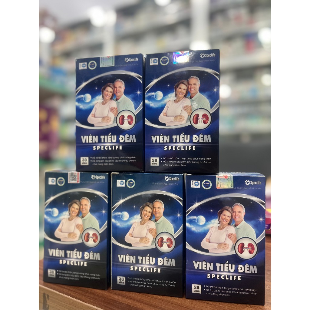 VIÊN TIỂU ĐÊM SPECLIFE dành cho những người tiểu đêm nhiều, tiểu rắt,tiểu không tự chủ. Hộp 30 viên.