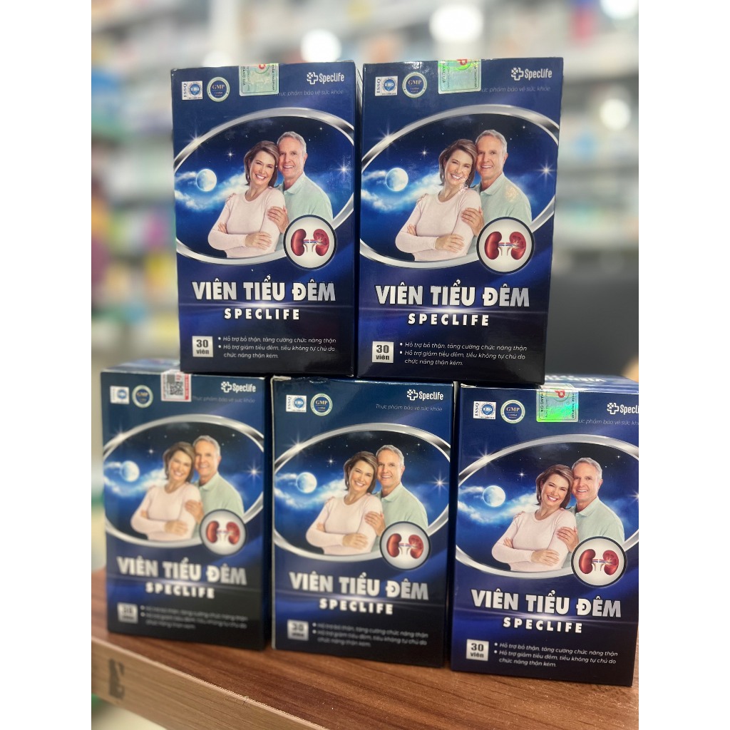 VIÊN TIỂU ĐÊM SPECLIFE dành cho những người tiểu đêm nhiều, tiểu rắt,tiểu không tự chủ. Hộp 30 viên.