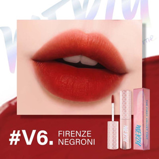 Son kem lỳ V6 Merzy Velvet Tint vỏ xanh 4,6g