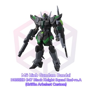 Mô hình Gundam Bandai HGSEED 247 Black Knight Squad Rud-ro.A (Griffin Arbalest Custom) 1/144 [GDB] [BHG]