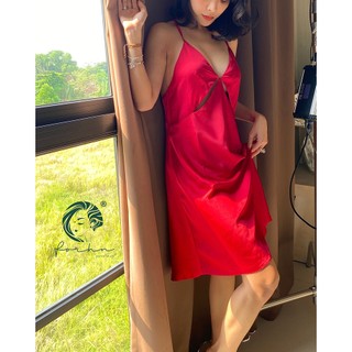 ĐẦM NGỦ LỤA HỞ NGỰC - TINY DRESS FORHN