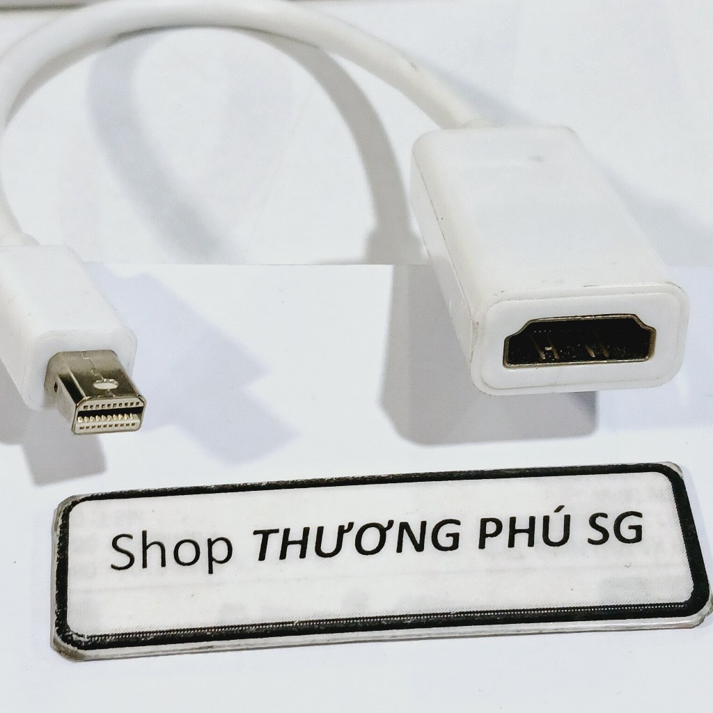 Cáp Mini DisplayPort ra HDMI (Mini DP to HDMI Cable) / Cáp dài 20Cm
