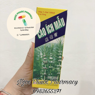 Cao ích mẫu - bổ huyết - điều kinh