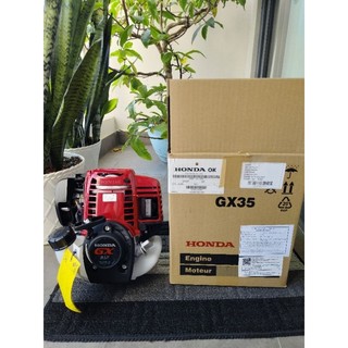  Động cơ máy Honda GX35  4 thì  chính hãng Thái Lan. Đầu động cơ máy phun thuốc máy bơm nước cắt cỏ. Made in Thailand. 