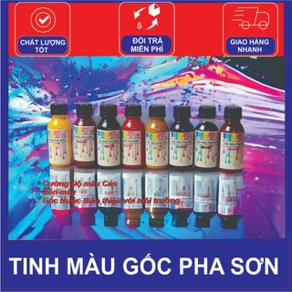 Tinh màu gốc đậm đặc với cường độ màu cao dùng để pha sơn gốc nước và pha màu tô tượng-sonbetongsaboro