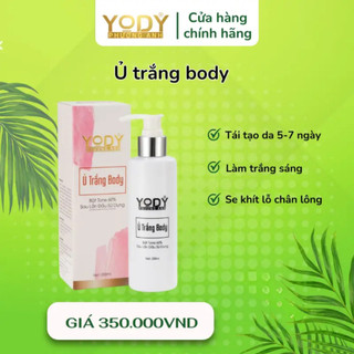 Ủ Trắng Body Yody Phương Anh, bật tone 60% lần đầu sử dụng