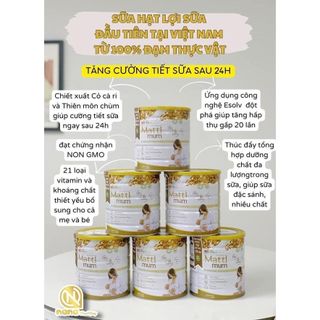 Sữa hạt lợi sữa Mattimum