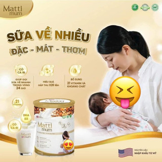 Sữa hạt lợi sữa Mattimum
